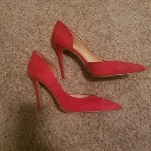 Jessica Simpson Red Pointy Toe Heels
